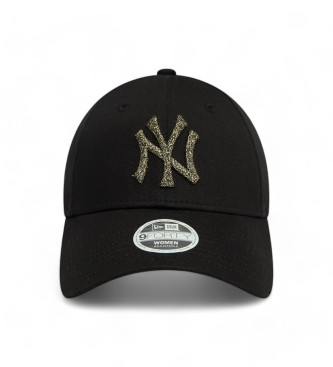 New Era Kovinski logotip 9Forty New York Yankees Cap black
