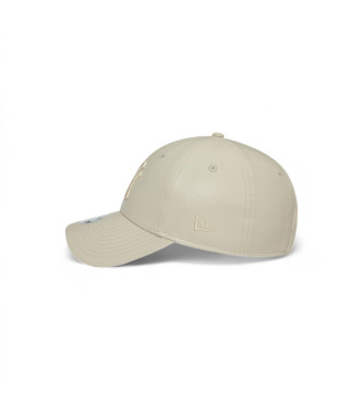 New Era Berretto beige Pu 9Forty New York Yankees