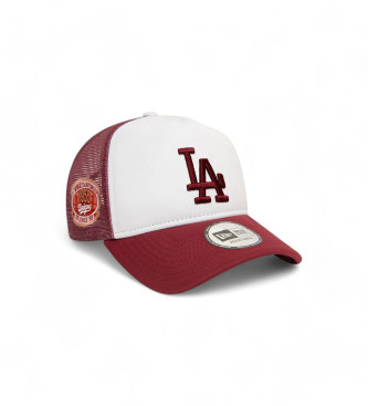 New Era Gorra World Series Trucker LA Dodgers rojo