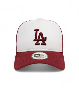 New Era Gorra World Series Trucker LA Dodgers rojo