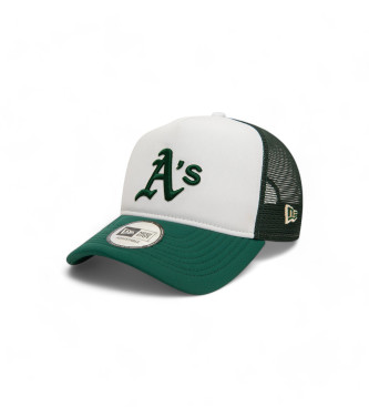 New Era Oakland Athletics World Series Trucker Cap grn