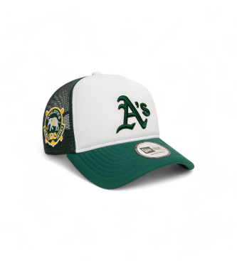 New Era Gorra World Series Trucker Oakland Athletics verde