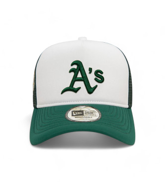 New Era Gorra World Series Trucker Oakland Athletics verde