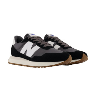 New Balance Skórzane trampki 237 czarne