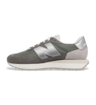 New Balance Scarpe da ginnastica in pelle 237 grigie