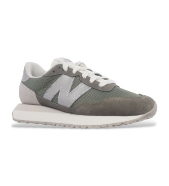 New Balance Usnjeni športni copati 237 siva