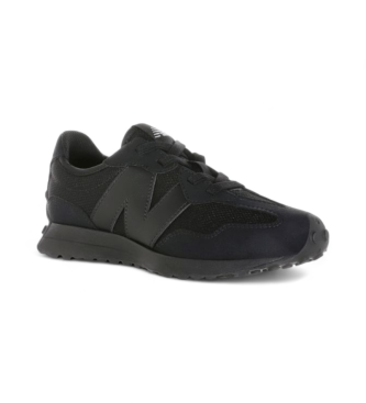 New Balance Leder Sneakers 327 schwarz