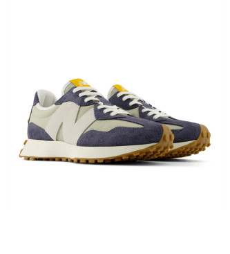 New Balance Leather Sneakers 327 blue, grey
