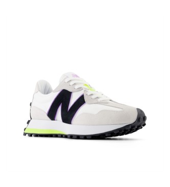 New Balance Skórzane buty sportowe 327 szary