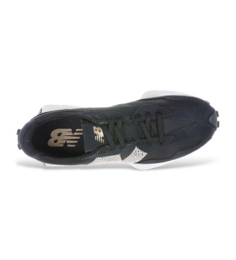 New Balance Turnschuhe aus Leder 327 schwarz