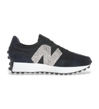 New Balance Turnschuhe aus Leder 327 schwarz