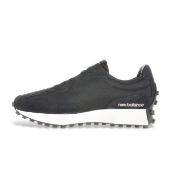 New Balance Turnschuhe aus Leder 327 schwarz