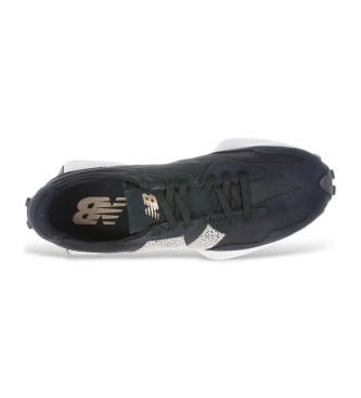 New Balance Turnschuhe aus Leder 327 schwarz