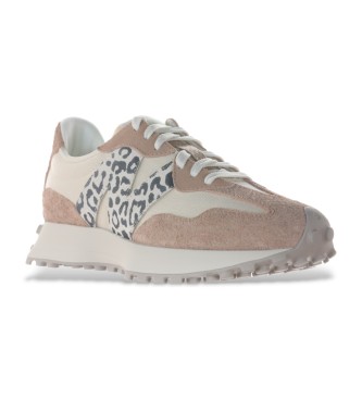 New Balance Turnschuhe aus Leder 327 taupe