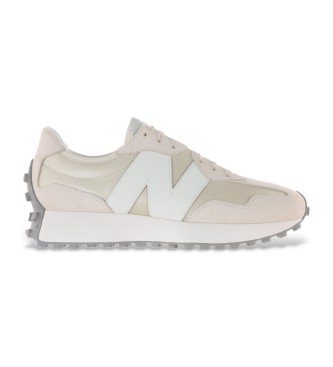 New Balance Sapatilhas em pele 327 bege