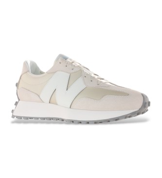 New Balance Zapatillas de piel 327 beige