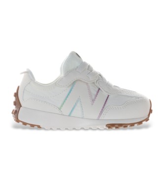 New Balance Scarpe da ginnastica bianche con chiusura a strappo 327 New-B