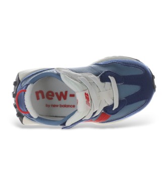 New Balance Scarpe da ginnastica blu con chiusura a strappo 327 New-B