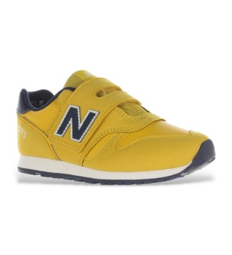 New Balance Scarpe da ginnastica 373 con chiusura a strappo gialle