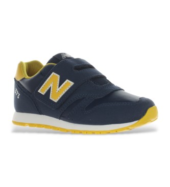 New Balance Scarpe da ginnastica blu scuro 373 con chiusura a strappo