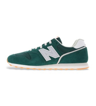 New Balance Usnjene športne copate 373V2 green