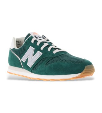 New Balance Usnjene športne copate 373V2 green