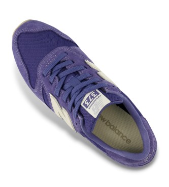 New Balance 373V2 lilac leather trainers