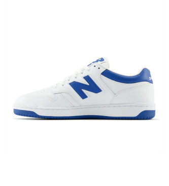 New Balance Leather Sneakers 480 white, blue