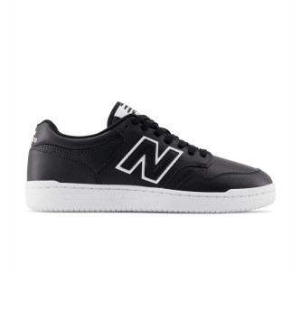 New Balance Leather Sneakers 480 black
