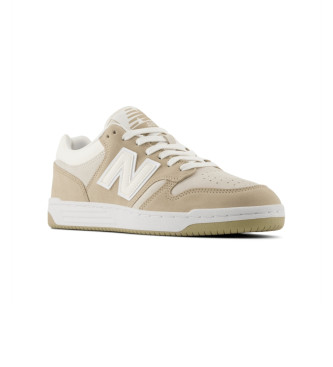 New Balance Leather Sneakers 480 beige