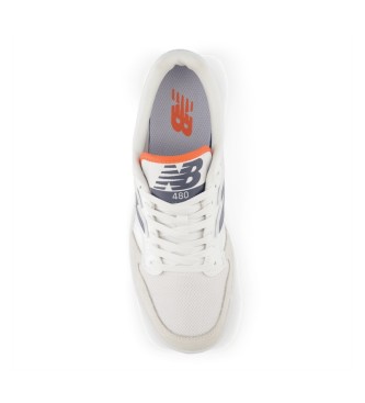 New Balance Leren sneakers 480 wit, blauw