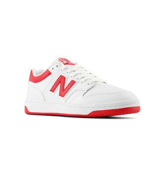 New Balance Sneakers i lder 480 hvid, rd