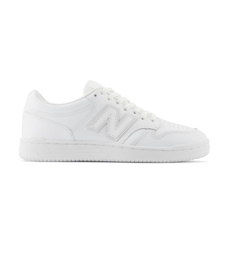 New Balance Leder Turnschuhe 480 wei