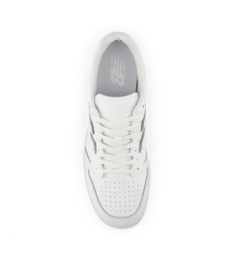 New Balance Leder Turnschuhe 480 wei