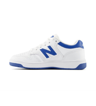 New Balance Leder-Sneakers 480 wei, blau