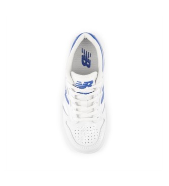New Balance Baskets en cuir 480 blanc, bleu