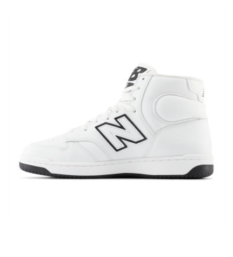 New Balance Baskets en cuir 480 White High Tops