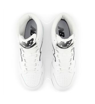 New Balance Baskets en cuir 480 White High Tops