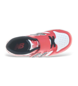 New Balance Scarpe da ginnastica 480 con chiusura a strappo Rosse