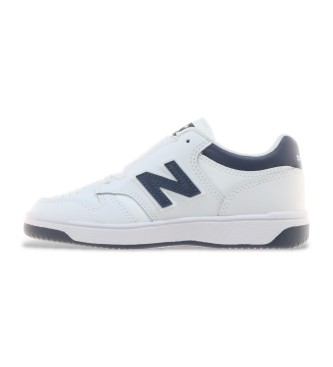 New Balance Scarpe da ginnastica bianche 480 con chiusura a strappo