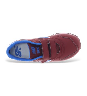 New Balance Trainers 500 Hook & Loop Maroon