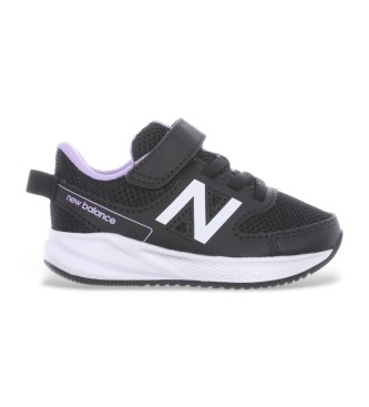 New Balance Shoes 570V3 Bungee Lace With Top Strap black