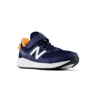 New Balance 570v3 Bungee Lace navy shoes