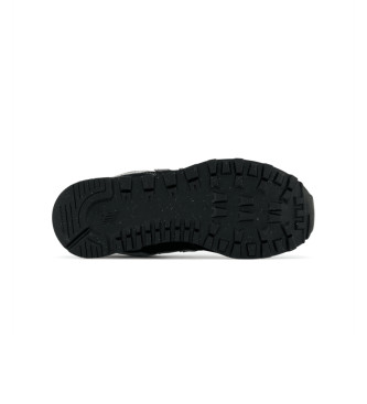 New Balance Skórzane sneakersy 574 czarne
