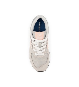New Balance Leren sneakers 574 Kern roze