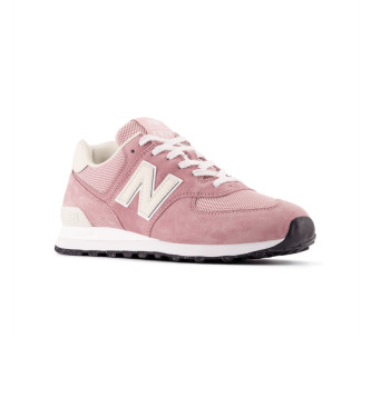 New Balance Sneakers in pelle 574 rosa