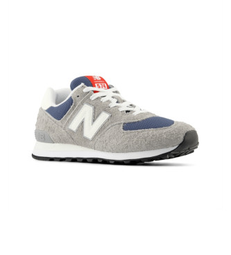 New Balance Leather Sneakers 574 grey, navy