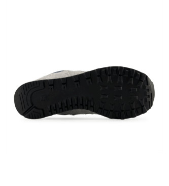 New Balance Leren sneakers 574 grijs, marine