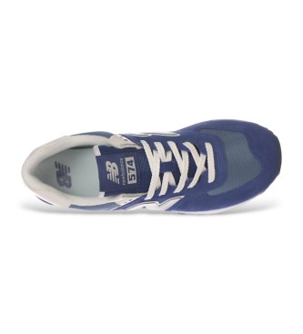 New Balance Leather trainers 574 blue