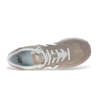 New Balance Leder Turnschuhe 574 beige